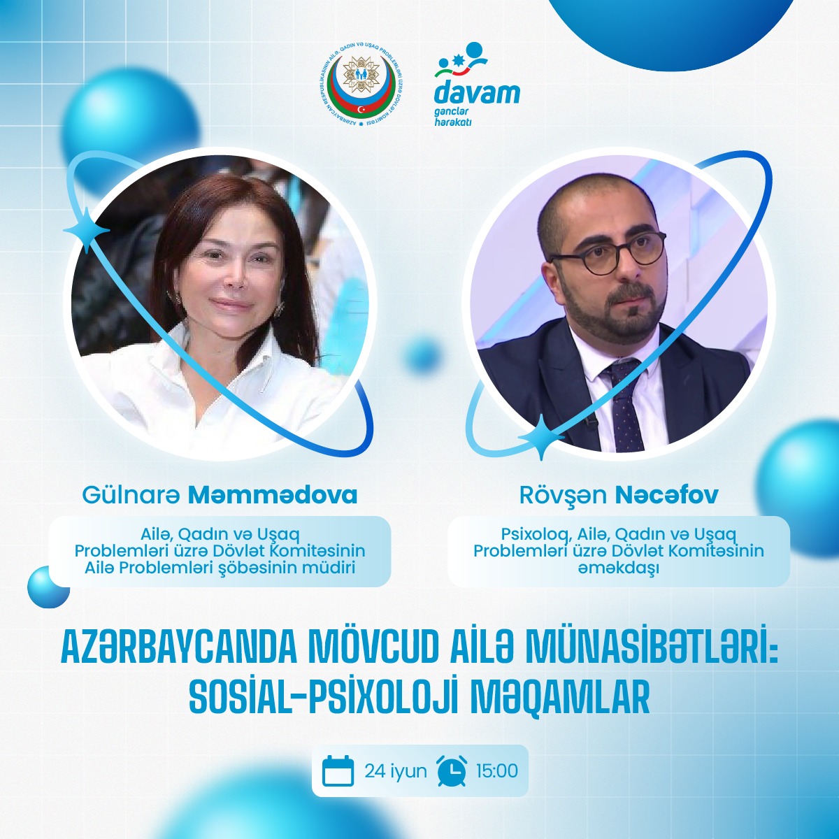 Состоится встреча на тему «Современные семейные отношения в Азербайджане: социально-психологические аспекты»