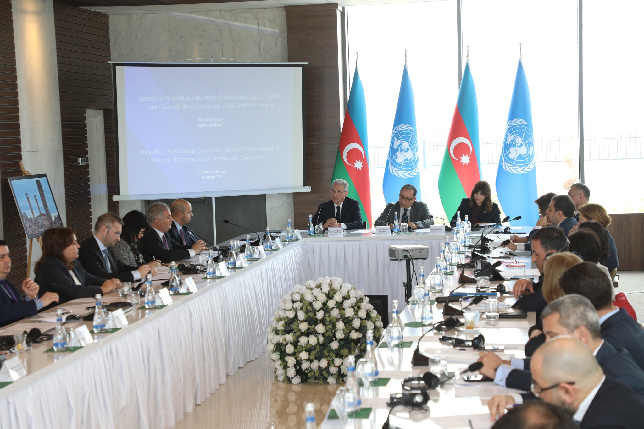 A meeting on cooperation between Azerbaijan and the UN was held in Aghdam