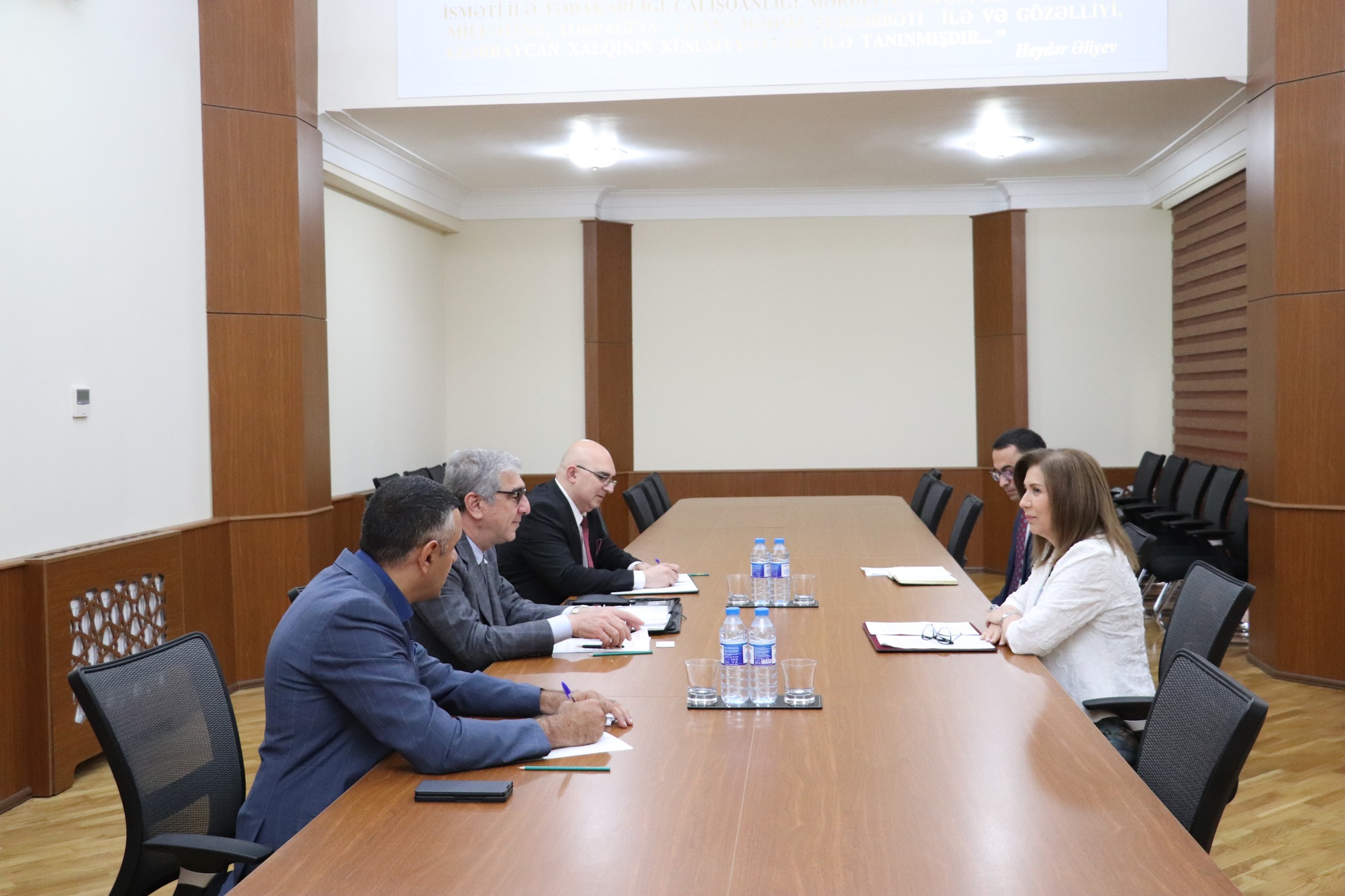 The Chair of the committee met with the regional director of the UN Population Fund