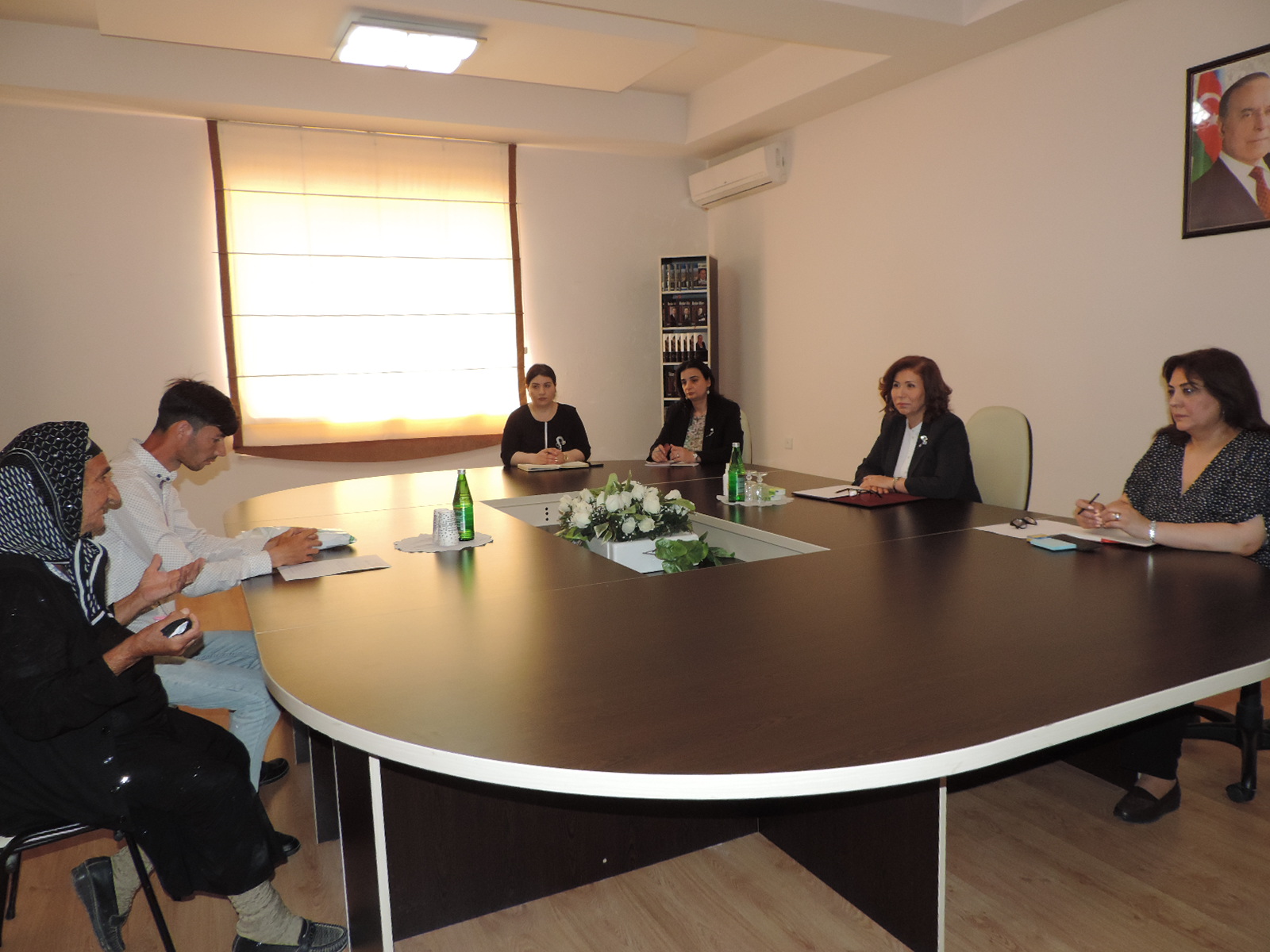 Председатель Госкомитета Бахар Мурадова приняла граждан Кюрдамирского, Уджарского и Зардабского районов