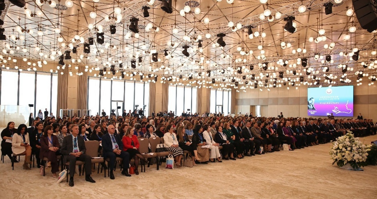 The opening ceremony of the VI Congress of Azerbaijani Women was held